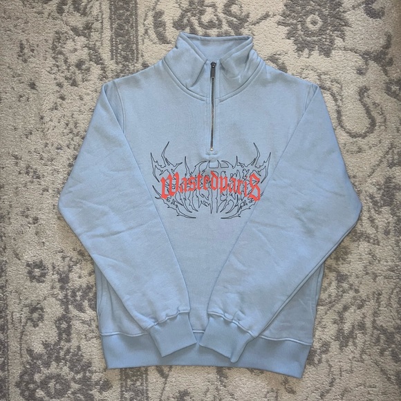 Wasted Paris Shadow Bridge Mock Neck Sweatshirt - Picture 2 of 3